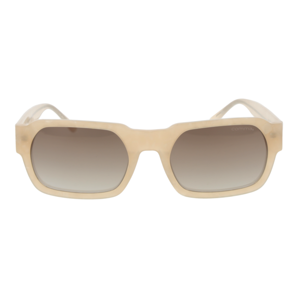 Comma Sonnenbrille 77209 5308 – Frontansicht mit Azetat Rahmen und Grau Gläsern