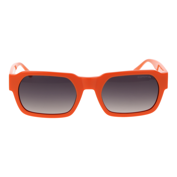 Comma Sonnenbrille 77209PU 5380 – Frontansicht mit Azetat Rahmen und Grau Gläsern