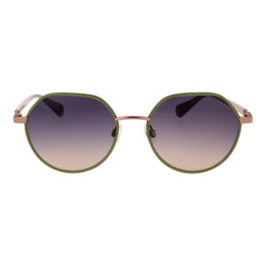 Comma Sonnenbrille 77232 5556 – Frontansicht mit Metall & Kunststoff Rahmen und Lila Gläsern