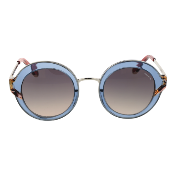 Comma Sonnenbrille 77235 4668 – Frontansicht mit Metall & Kunststoff Rahmen und Grau Gläsern