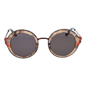 Comma Sonnenbrille 77235 4668 – Frontansicht mit Metall & Kunststoff Rahmen und Grau Gläsern