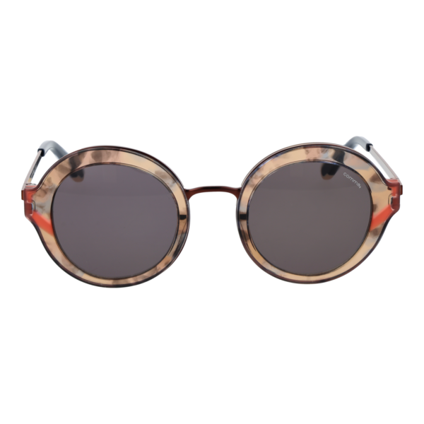Comma Sonnenbrille 77235 4668 – Frontansicht mit Metall & Kunststoff Rahmen und Grau Gläsern