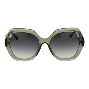 Comma Sonnenbrille 77239 5450 – Frontansicht mit Azetat Rahmen und Blau Gläsern