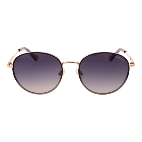 Comma Sonnenbrille 77244 5317 – Frontansicht mit Metall & Kunststoff Rahmen und Grau Gläsern