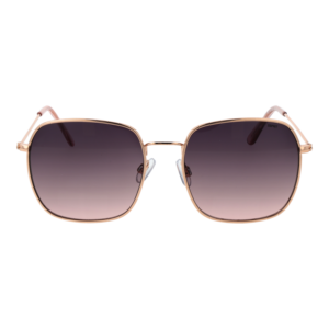 Esprit Sonnenbrille ET39183 56515 – Frontansicht mit Metall Rahmen und Braun Gläsern