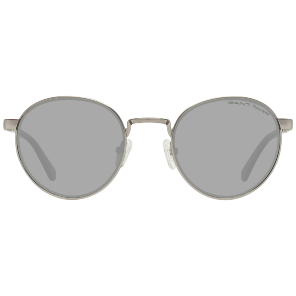 Gant Sonnenbrille GA7103 5111D – Frontansicht mit Metall Rahmen und Grau Gläsern