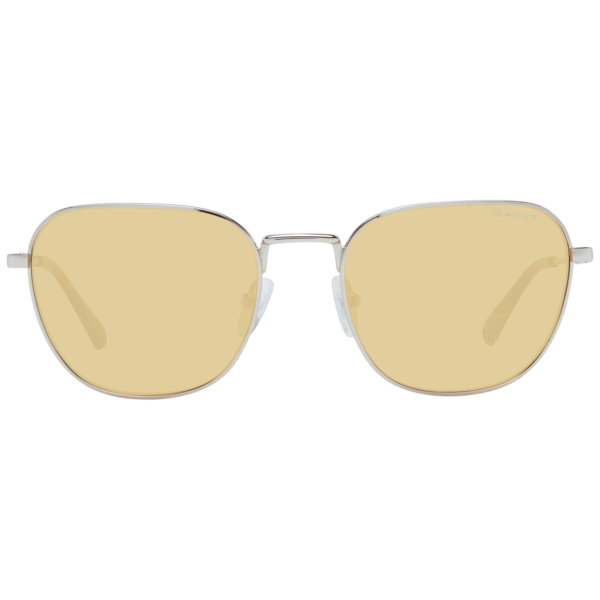 Gant Sonnenbrille GA7216 5432E – Frontansicht mit Metall Rahmen und Gelb Gläsern