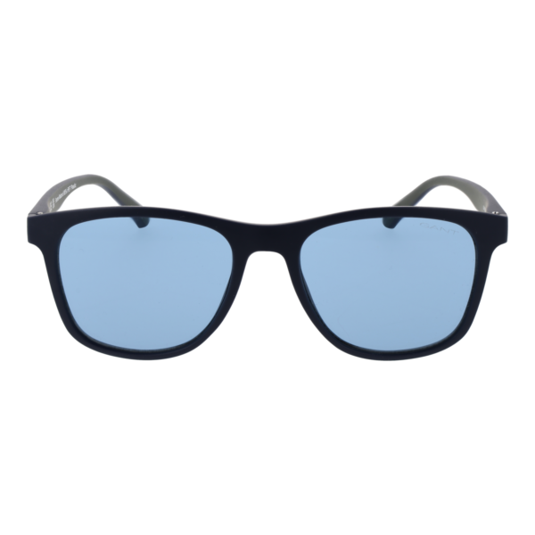 Gant Sonnenbrille GA7235 5391V – Frontansicht mit Kunststoff Rahmen und Blau Gläsern
