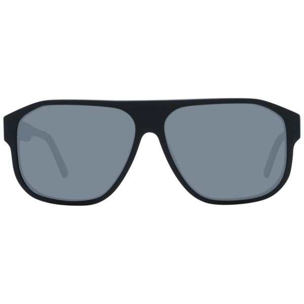 Harley-Davidson Sonnenbrille HD0960X 6102D – Frontansicht mit Kunststoff Rahmen und Grau Gläsern