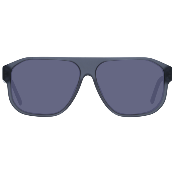 Harley-Davidson Sonnenbrille HD0960X 6120A – Frontansicht mit Kunststoff Rahmen und Grau Gläsern