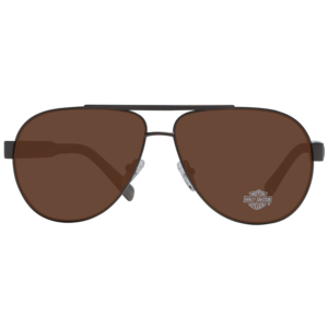 Harley-Davidson Sonnenbrille HD0971X 6109E – Frontansicht mit Metall Rahmen und Braun Gläsern