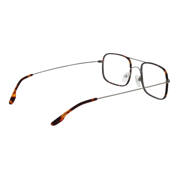 Frontansicht der Johnny Loco Brille JLE1606 4902B – Rahmen Edelstahl