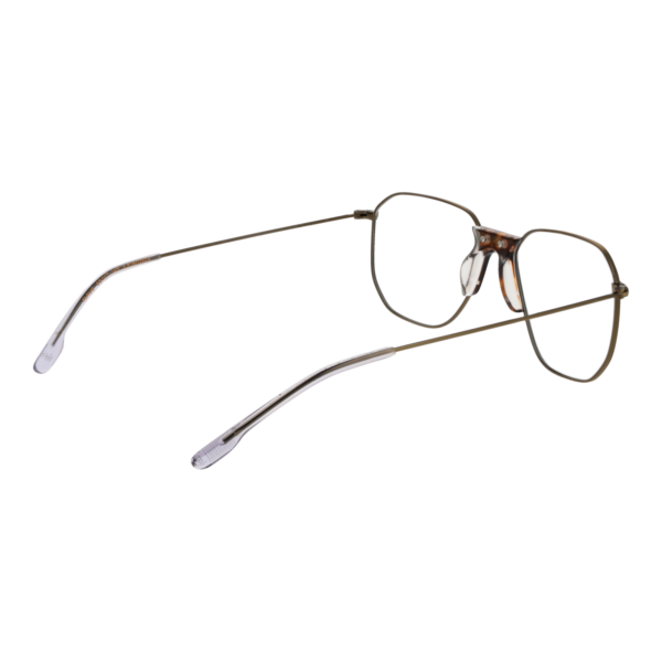 Frontansicht der Johnny Loco Brille JLE1802 5503 – Rahmen Edelstahl