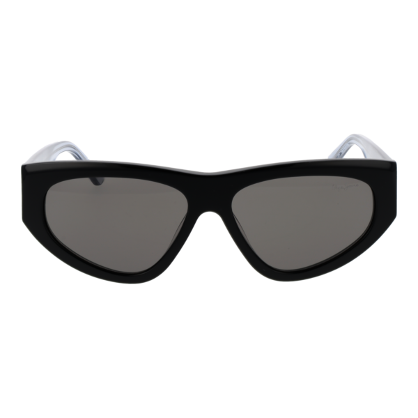 Pepe Jeans Sonnenbrille PJ7403 56009 – Frontansicht mit Metall Rahmen und Grau Gläsern