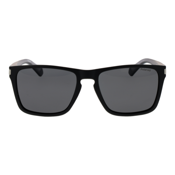 Polaroid Sonnenbrille PLD 2139/S 56O6WM9 – Frontansicht mit Kunststoff Rahmen und Grau Gläsern