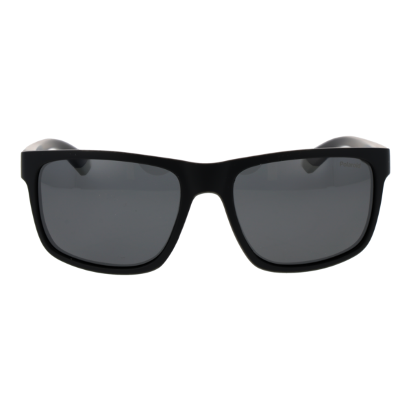 Polaroid Sonnenbrille PLD 2157/S 57003M9 – Frontansicht mit Polycarbonat Rahmen und Grau Gläsern