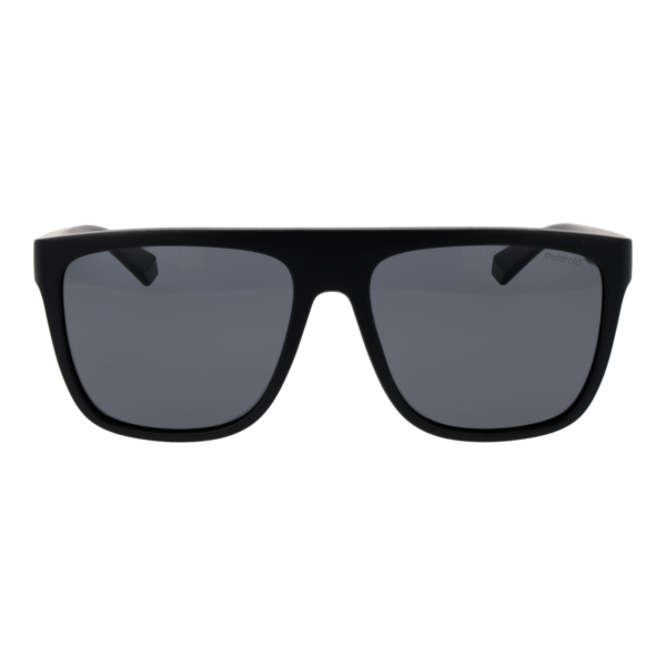 Polaroid Sonnenbrille PLD 2162/S 58003M9 – Frontansicht mit Polycarbonat Rahmen und Grau Gläsern