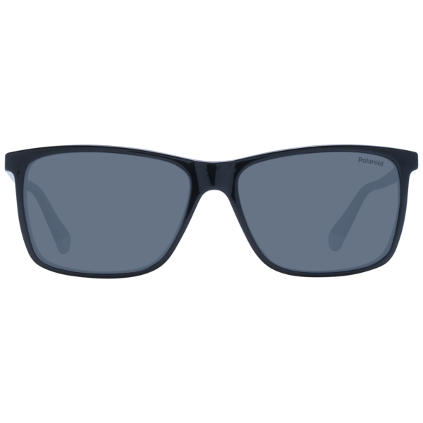 Polaroid Sonnenbrille PLD 4137/S 58807M9 – Frontansicht mit Polycarbonat Rahmen und Grau Gläsern