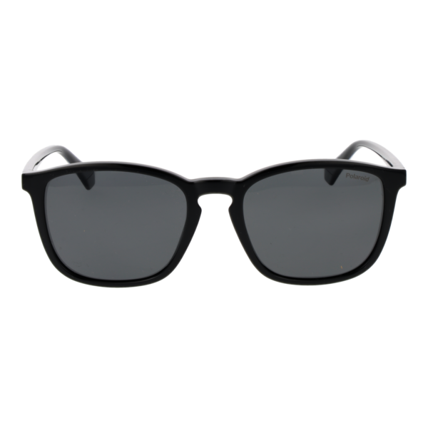 Polaroid Sonnenbrille PLD 4139/S 54807M9 – Frontansicht mit Polycarbonat Rahmen und Grau Gläsern