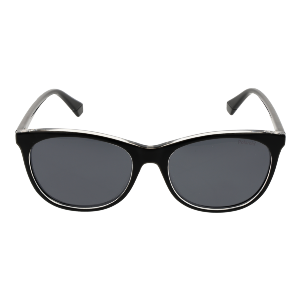 Polaroid Sonnenbrille PLD 4161/S 557C5M9 – Frontansicht mit Polycarbonat Rahmen und Grau Gläsern