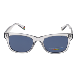 Polaroid Sonnenbrille PLD 6206/S 51KB7C3 – Frontansicht mit Polycarbonat Rahmen und Grau Gläsern