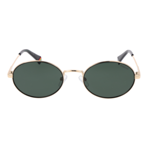 Polaroid Sonnenbrille PLD 6228/S/X 532M2UC – Frontansicht mit Metall Rahmen und Grün Gläsern