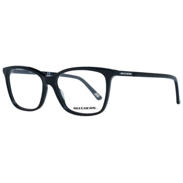Skechers Brille SE2174 53001 – 45° Seitenansicht Skechers )} Brille SE2174 53001 in Schwarz