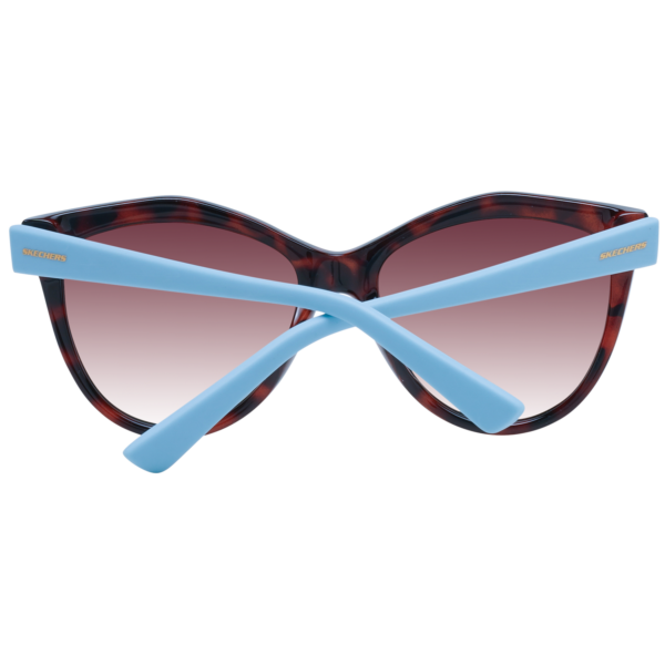 Rückansicht der Skechers Sonnenbrille SE6104 5552H – Kunststoff Rahmen