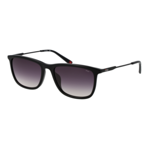 Fila Quadrat Sonnenbrille SFI214 550700 in Schwarz – 45° Seitenansicht