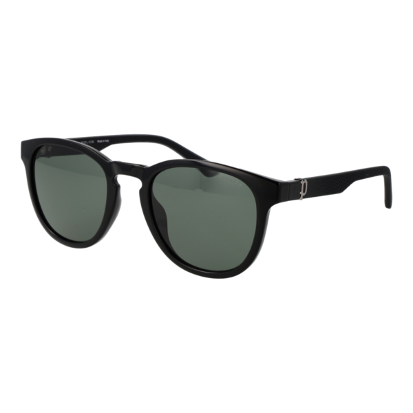 Police Panto Sonnenbrille SPLF60V 530Z42 in Schwarz – 45° Seitenansicht
