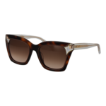 Just Cavalli Schmetterling Sonnenbrille SJC024V 5209AJ in Mehrfarbig – 45° Seitenansicht