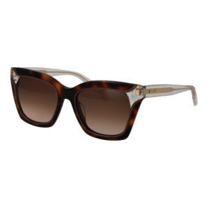 Just Cavalli Schmetterling Sonnenbrille SJC024V 5209AJ in Mehrfarbig – 45° Seitenansicht