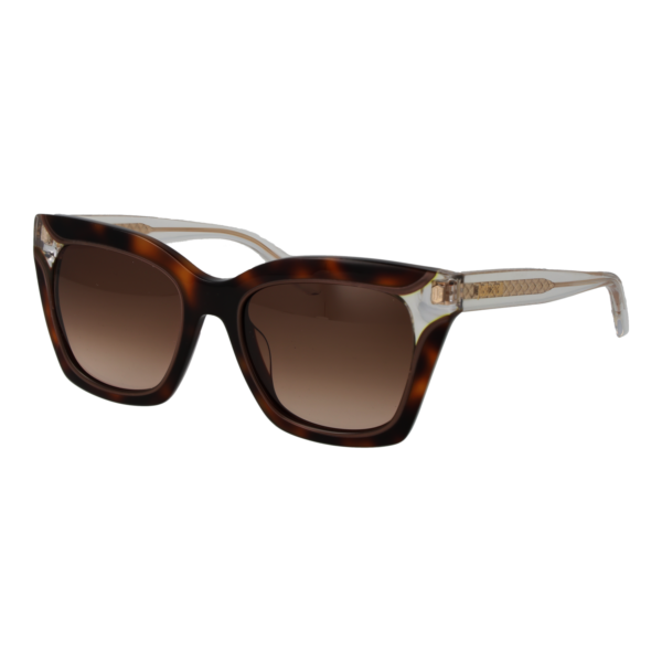 Just Cavalli Schmetterling Sonnenbrille SJC024V 5209AJ in Mehrfarbig – 45° Seitenansicht