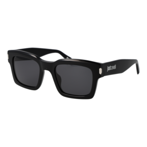 Just Cavalli Quadrat Sonnenbrille SJC026 52700Y in Schwarz – 45° Seitenansicht
