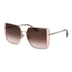 Police Quadrat Sonnenbrille SPLL37M560A39 in Rosé Gold – 45° Seitenansicht