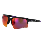 Fila Rechteck Sonnenbrille SFI515 67U28V in Schwarz – 45° Seitenansicht