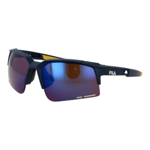 Fila Sport Sonnenbrille SFI515 67U43B in Blau – 45° Seitenansicht