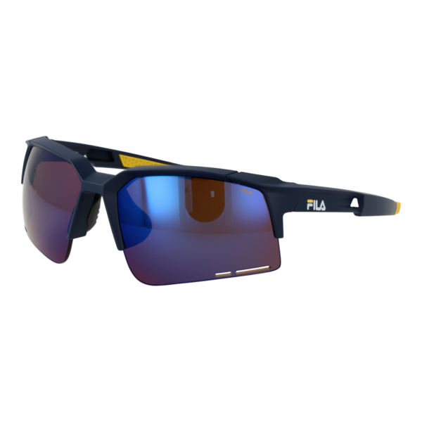 Fila Sport Sonnenbrille SFI515 67U43B in Blau – 45° Seitenansicht