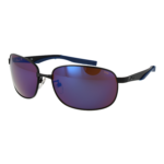 Fila Rechteck Sonnenbrille SFI724 63531B in Schwarz – 45° Seitenansicht