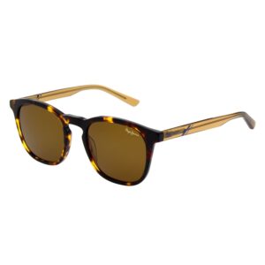 Pepe Jeans  Sonnenbrille PJ7409 53101P in Braun – 45° Seitenansicht