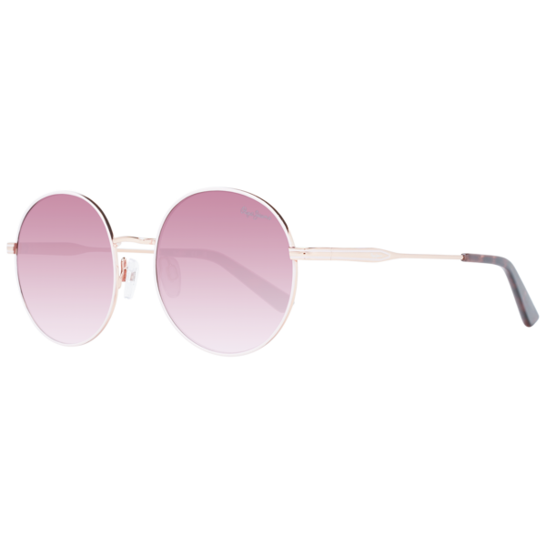 Pepe Jeans Rund Sonnenbrille PJ5196 53470 in Rosa – 45° Seitenansicht
