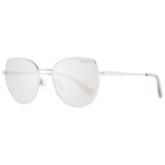 Pepe Jeans Schmetterling Sonnenbrille PJ5197 52898 in Silber – 45° Seitenansicht