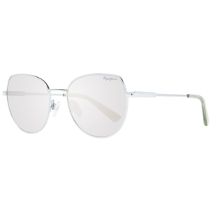 Pepe Jeans Schmetterling Sonnenbrille PJ5197 52898 in Silber – 45° Seitenansicht