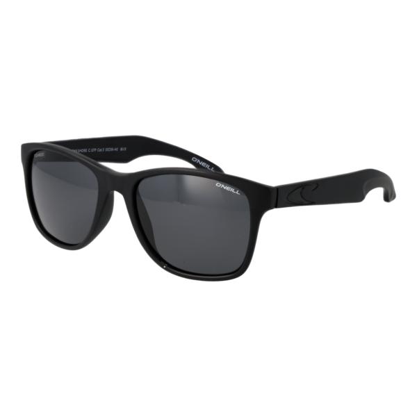 O'Neill Quadrat Sonnenbrille ONS SHORE 54127P in Schwarz – 45° Seitenansicht