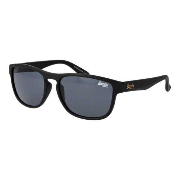 Superdry Browline Sonnenbrille SDS Rockstar 54104B in Schwarz – 45° Seitenansicht