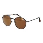 Superdry Panto Sonnenbrille SDS Indianna 53004 in Schwarz – 45° Seitenansicht