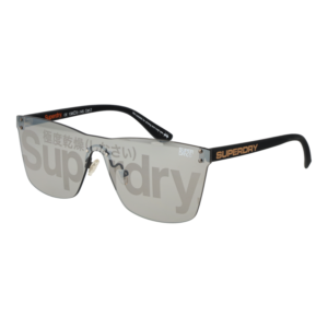 Superdry Monoscheibe Sonnenbrille SDS Electroshock 13127 in Schwarz – 45° Seitenansicht