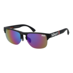 Superdry Browline Sonnenbrille SDS Laserlight 55104 in Schwarz – 45° Seitenansicht