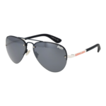 Superdry Pilotenbrille Sonnenbrille SDS Yatomi 59006 in Schwarz – 45° Seitenansicht