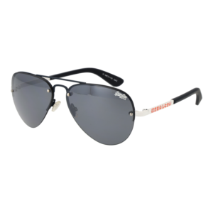 Superdry Pilotenbrille Sonnenbrille SDS Yatomi 59006 in Schwarz – 45° Seitenansicht
